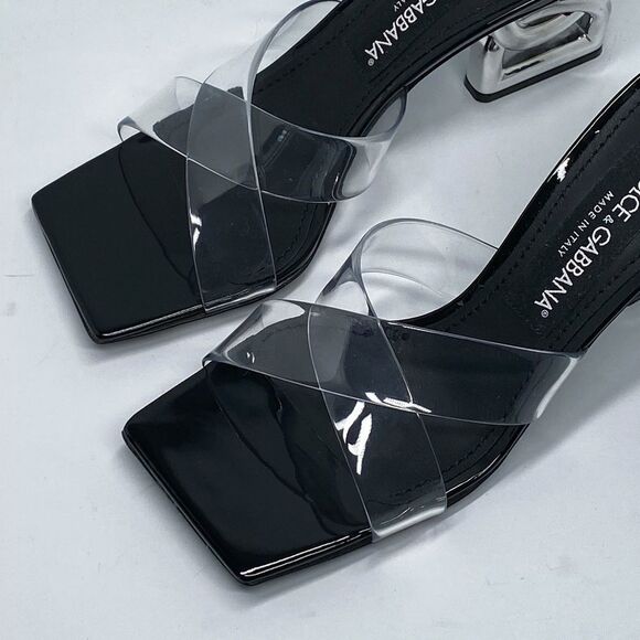 Dolce&Gabbana DG Heel PVC Mules side 36.5 - Picture 6 of 14